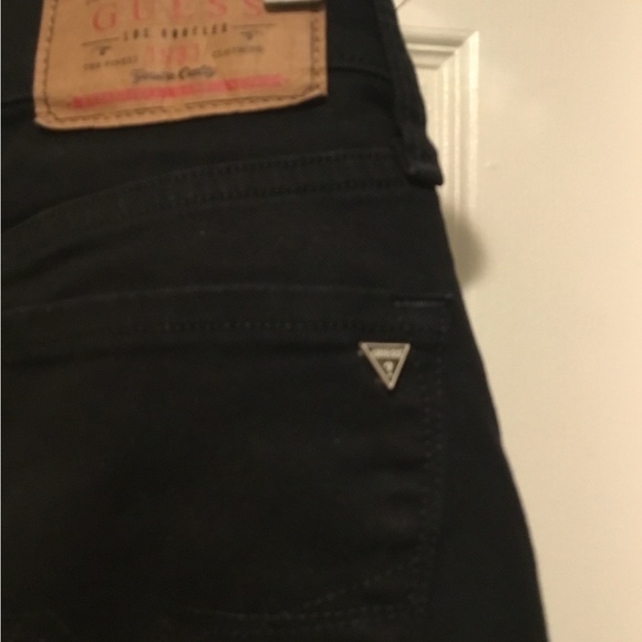 Guess Lincoln-Slim Straight Men Black Jeans Sz 34/30 - Picture 4 of 5